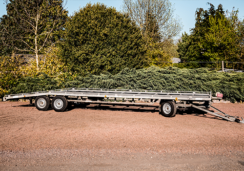 Witteveen Schamelwagen autotransporter  HTG 3500kg